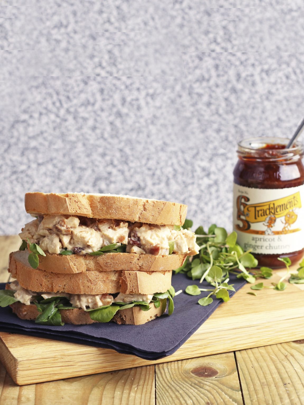 Coronation Chicken with Apricot & Ginger Chutney - Tracklements